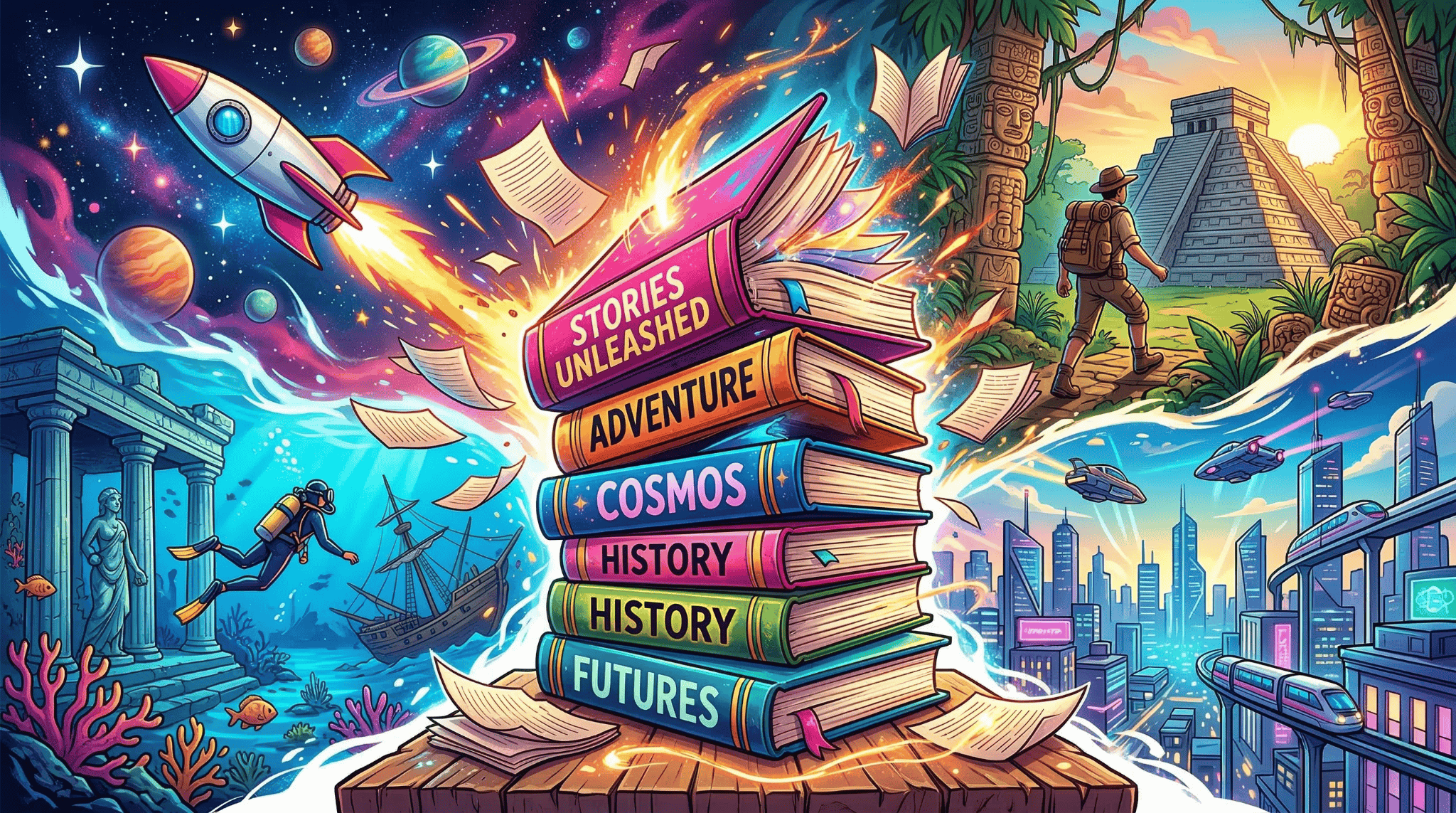 Multi-Narrative Content Examples