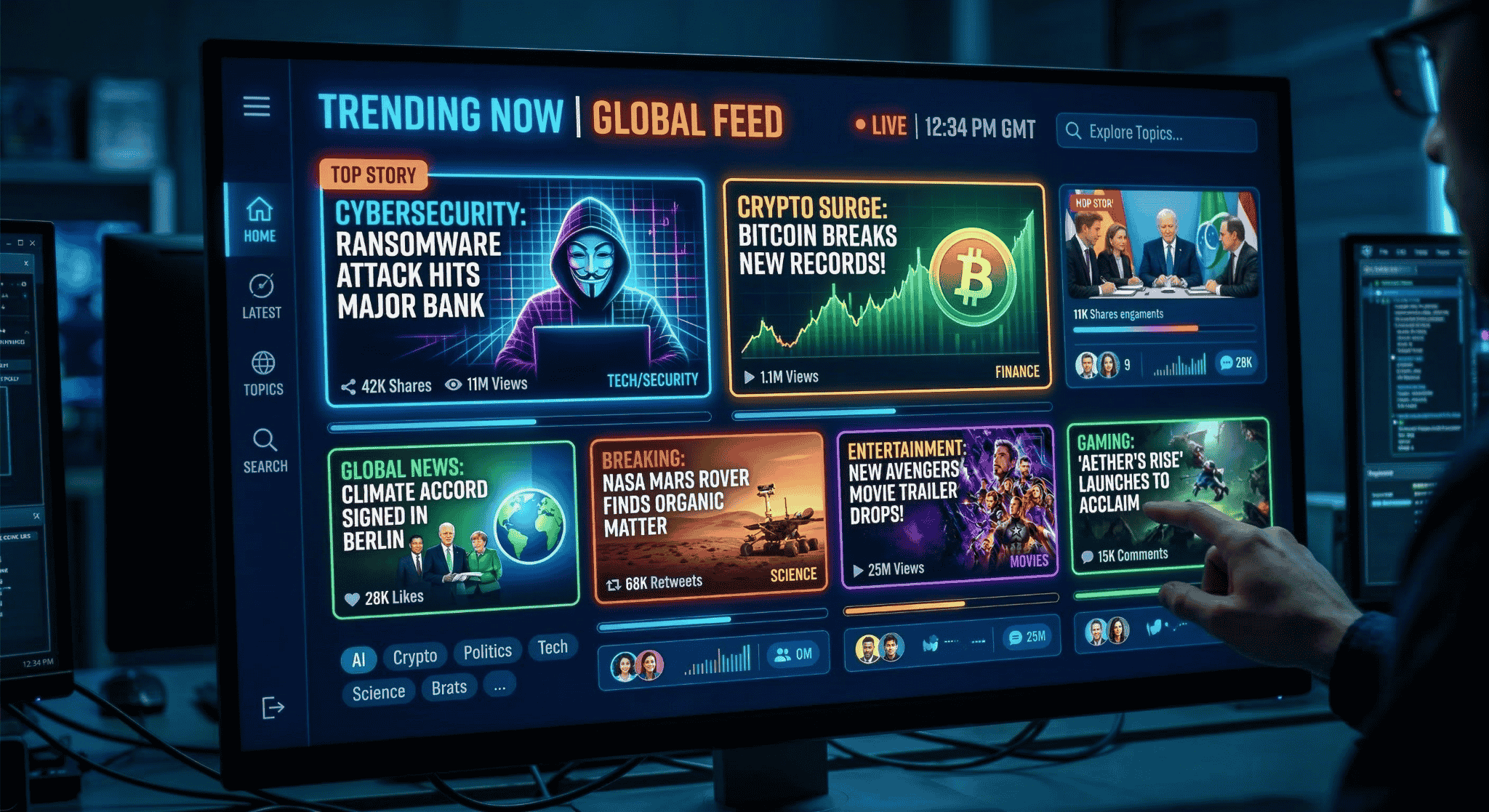 Multi-Language Multi-Story Strategy Without Cannibalization